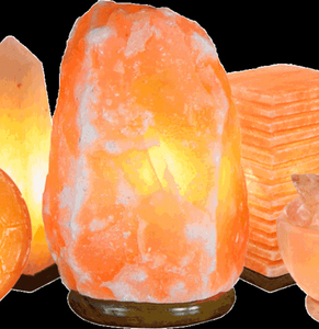 Natural <b>Red</b> Himalayan Salt <b>Lamps</b> Crystal Table <b>Lights</b> Decorative Warm Glow Home Lighting for Bedroom Lounge Office Yoga - Product Image 1