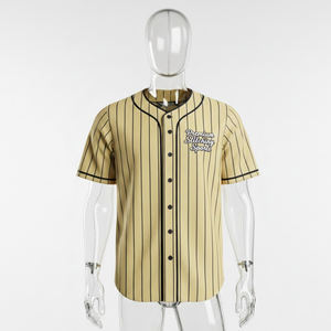 เสื้อเบสบอลสั่งทำคุณภาพสูง พิมพ์ลายแบบซับลิเมชั่น ขายส่งชุดยูนิฟอร์มเบสบอล - Product Image 1