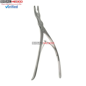 Pinzas Rongeur de 11.5 Pulgadas, Instrumento Quirúrgico Ortopédico, Mandíbulas Angulares en Forma de Copa de 5mm x 13mm, Acero Inoxidable Premium para Cortar Huesos - Product Image 3