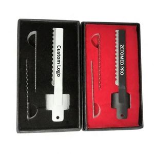 High Quality Stainless Steel Single Edge <b>Blades</b> <b>Barber</b> Finger Ring Razor Professional Safety for Thinning Hair Reusable Custom - Product Image 1