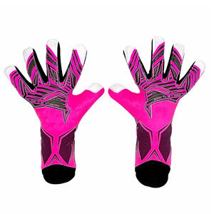 Guantes de Portero de Fútbol Clásicos con Corte Negativo, Transpirables, Híbridos, con Palma de Látex Alemán Súper Suave, Cierre de Gancho y Bucle, para Exteriores - Product Image 4