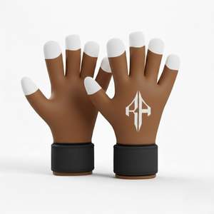 ถุงมือผู้รักษาประตูคุณภาพสูง ยูนิเซ็กซ์ วัสดุ PU ระบายอากาศได้ดี ป้องกันนิ้วและนิ้วโป้ง ผลิตโดย RIVIAN ATLANTIC - Product Image 4