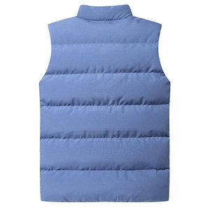 Gilet bomber décontracté pour homme de qualité supérieure, en tissu léger et respirant, avec fermeture éclair intégrale sur le devant, pour un usage quotidien - Product Image 2