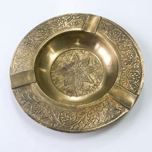 Cendrier en laiton massif en forme de coquillage, doré, pour la maison, l'hôtel, le restaurant, décoration de bureau - Product Image 6