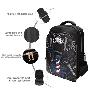 Professional Salon Supply Beauty case Vanity Cosmetic Beauty Barber Bag Barber Backpack - Product Image 5