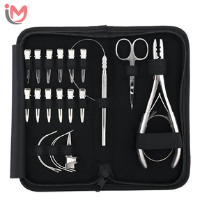 Hair Extension <b>Plier</b> <b>set</b> Micro Ring Application <b>Pliers</b> Micro Beads Closer Opener <b>Plier</b> Hair Loop Tool Sewing Scissors OEM - Product Image 4