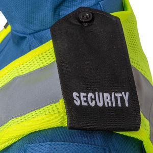 Chaleco de Seguridad Reflectante de Alta Visibilidad con Logotipo Personalizado, Múltiples Bolsillos, Transpirable, Ajustable, Unisex, para Motocicleta - Product Image 4
