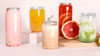 Lata de Cerveza de Plástico PET de 250ml/330ml/500ml