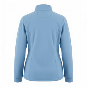 เสื้อแจ็คเก็ตสครับสำหรับผู้หญิงแบบสั่งทำพิเศษ ซิปเต็มตัว ชุดยูนิฟอร์มพยาบาล เสื้อคลุมอุ่นๆ สำหรับโรงพยาบาล ชุดทำงานแพทย์ ผ้าสครับยืดหยุ่นได้ - Product Image 6