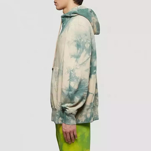 Sweats à capuche tie-dye personnalisés pour hommes – Design élégant pour l'hiver, en coton mélangé, tissu doux en polyester, vente en gros - Product Image 3