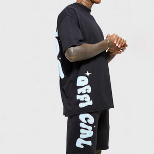 Fashion Wear Man Summer Clothes Breathable Running Men T Shirt <b>and</b> <b>Short</b> <b>Sets</b> <b>Short</b> Sleeve <b>Tops</b> <b>and</b> <b>Shorts</b> <b>Sets</b> Customized - Product Image 4