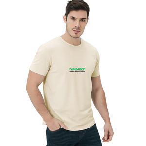 เสื้อยืดผู้ชายแบบเรียบ พิมพ์ลายได้ตามต้องการ สไตล์สตรีทแวร์ เสื้อผ้าฤดูร้อน เสื้อคอกลมเรียบง่าย - Product Image 2