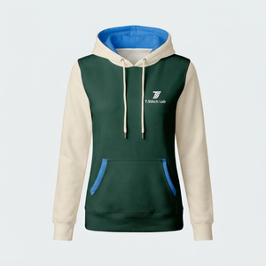 Sudaderas con Capucha para Mujer de Alta Calidad, Secado Rápido, Transpirables y Ligeras, Diseño Personalizado con Logotipo Frontal y Bolsillo, Ropa de Invierno - Product Image 1