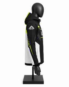 Veste coupe-vent à capuche personnalisée pour homme, sports de plein air, moto, cyclisme, imperméable, coupe-vent, légère, logo personnalisé OEM - Product Image 3