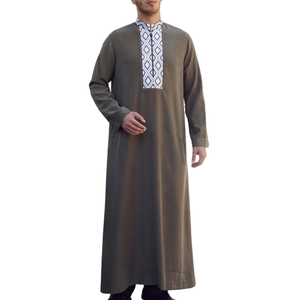 Túnica de Oración Musulmana Informal para Hombre, de Poliéster, para Invierno, Abrigo de Algodón para Adultos, para Primavera y Otoño, Transpirable - Product Image 4