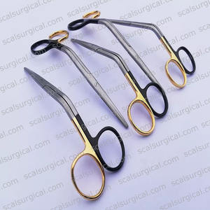 Tijeras Dorsales Fomon Alemanas de 13cm con Carburo de Tungsteno TC, Instrumento Quirúrgico Angulado para ORL y Rinoplastia - Product Image 6