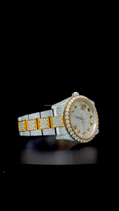 Reloj Mecánico de Acero Inoxidable Puro para Hombre con Cristal de Moissanita, Estilo Hip Hop Iced, Deportivo, de Negocios, Antiguo, Venta al por Mayor - Product Image 2