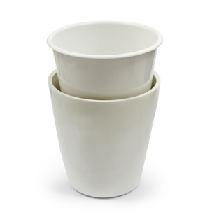Macetas Minimalistas de Plástico PP Coloridas con Orificio de Drenaje, Ligeras, para Plantas Artificiales, Decoración para el Hogar, Biblioteca, Hotel, Manualidades - Product Image 4