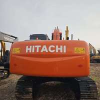 Excavatrice sur chenilles Hitachi ZX200-3 d'occasion, modèle 2024, bon état, puissance élevée, moteur diesel ISUZU fiable, pompe, engrenage