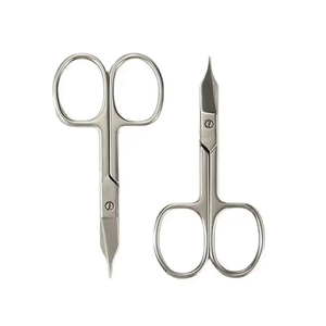 Tijeras para Cutículas de Acero Inoxidable Rectas de Alta Precisión, con Punta Afilada, Orificio Cuadrado, Ligeras, Duraderas, para el Cuidado de las Uñas - Product Image 1