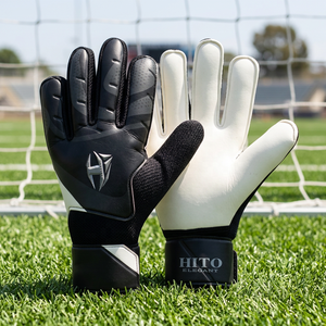 Personalized OEM Most Popular Goalkeeper <b>Gloves</b> Front Palm German <b>Latex</b> And Backhand <b>Latex</b> Embossed Customized Design Wholesale - Product Image 2