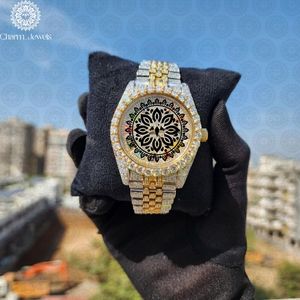Charm_Jewels Luxury Stainless Steel Analog Quartz <b>Watch</b> 38mm Sapphire Crystal Folding Clasp Women Fashion - Product Image 2