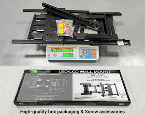 Kaloc S9 Pro TV Treo Tường Đồ Nội Thất Có Thể Gập Lại Phổ 300X300 600X600 VESA Móc Áo TV <span class=keywords><strong>Wall</strong></span> <span class=keywords><strong>Mount</strong></span> - Product Image 6