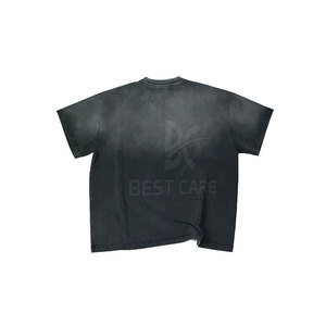 Camisetas de Manga Corta para Niños con Lavado Ácido, Material de Algodón Suave, Diseño de Alta Calidad, para Uso en Exteriores - Product Image 2