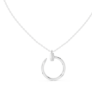 Colgante de Diamante Cultivado en Laboratorio en Oro con Certificado, Joyería Fina Premium, Accesorio de Moda de Diseñador, Regalo Elegante Contemporáneo - Product Image 3