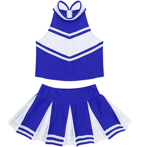 Uniformes de Porristas para Mujer al por Mayor con Diseños de Pedrería y Cuentas, Colores y Tallas Personalizadas, Hechos en Pakistán - Product Image 6