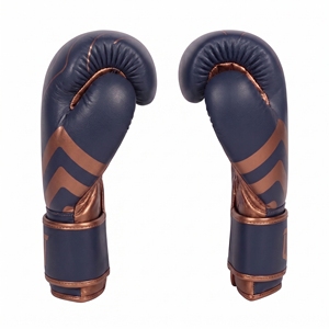Guantes de Boxeo de Cuero Vacuno Personalizados con Marca, Guantes Profesionales para Artes Marciales y Entrenamiento con Saco de Boxeo, con Cierre de Gancho y Bucle - Product Image 4