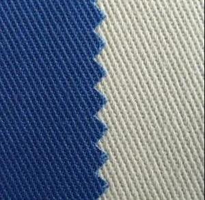 Tissu sergé en polyester pur, qualité export, construction robuste, tissage diagonal, durable, pour pantalons de travail, uniformes, vêtements de travail - Product Image 2