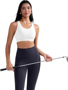 Women's Adjustable Halter Sports Bra with V-Back, Yoga Set Pocket Shorts, Gym Workout Tops, Fitness Leggings Activewear - Product Image 2