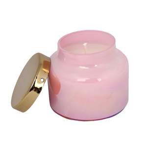 Colección de Velas Aromáticas Transcendence Glass, Fragancia Capri, Frasco Pequeño de Vidrio con Tapa Metálica, Decoración para el Hogar, Uso en el Baño - Product Image 6