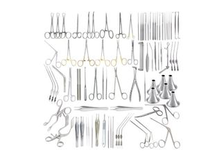 Ensemble d'instruments micro-auriculaires de 104 pièces pour la chirurgie de l'oreille, kit de chirurgie de l'oreille, kit de tympanoplastie KO-MES-1504 par KAHLU ORTHOPEDIC - Product Image 1