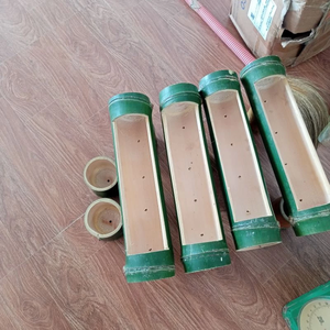 Maceta Colgante de Bambú Natural para Suculentas y Cactus de 12–15 cm, Fabricante de Macetas de Bambú para Jardín - Product Image 6