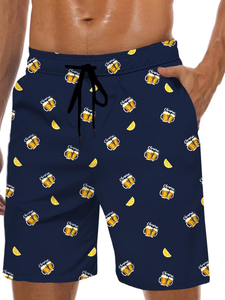 Shorts de golf en polyester respirant à séchage rapide, sublimés, pour hommes, coupe confortable, impression de logo personnalisée. - Product Image 6