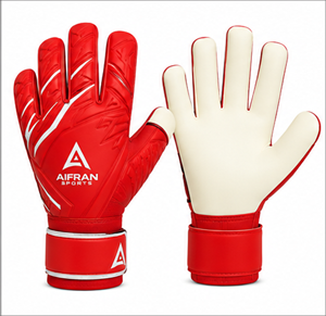 Guantes de Portero de Fútbol de Látex Transpirable de 4 mm con Protección Completa para los Dedos, Correa de Muñeca Ajustable y Antideslizantes para Entrenamiento - Product Image 3