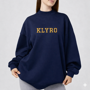 เสื้อสเวตเชิ้ตคอเต่าพรีเมียมสำหรับผู้หญิง ทรงหลวม ผ้าคอตตอนผสมเนื้อนุ่ม อุ่นสบาย เหมาะสำหรับฤดูหนาว สไตล์สตรีทแวร์ - Product Image 1