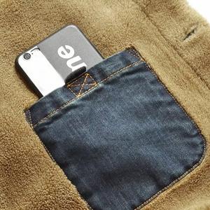 แจ็คเก็ตยีนส์สีน้ำเงินฟอกแบบใหม่ เสื้อโค้ทยีนส์ลำลองแฟชั่นสำหรับผู้ชาย แจ็คเก็ตทรงทรัคเกอร์ 2026 แจ็คเก็ตยีนส์สำหรับทุกเพศ - Product Image 4