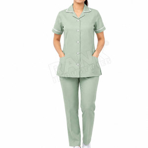 Uniforme d'infirmière personnalisé avec logo et poche, prix avantageux, uniforme d'infirmière en gros - Product Image 3