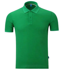 Polo de color liso para hombre – Corte ajustado, mezcla de algodón transpirable, estilo clásico de manga corta, informal y de negocios - Product Image 4