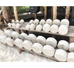 Equipo de gimnasio de mármol antiguo Bandas de resistencia ecológicas Mancuernas Accesorios de fitness impermeables modernos para interiores y exteriores - Product Image 3