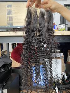 Vietnam Vierge Cuticule Alignée 100% Cheveux Humains Non-Remy Machine Double Trame Cheveux Cambodgiens pour Bundles Vague Naturelle - Product Image 5