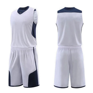 Adult Basketball Uniform Sets Latest Wholesale Custom Men Basketball Uniform Set Comfortable Customized Basketball Wear - Product Image 1