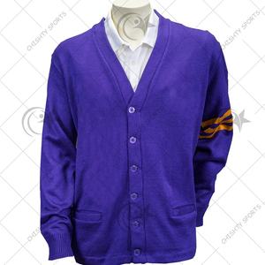 Estilo universitario personalizado para hombres y mujeres, cárdigan personalizado de invierno, manga informal - Product Image 3