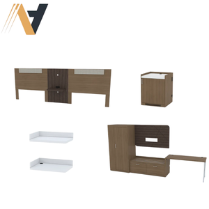 Holiday Inn Contemporary Hotel Furniture Sets Decoración elegante de la habitación de Vietnam Export Factory OEM & ODM - Product Image 2