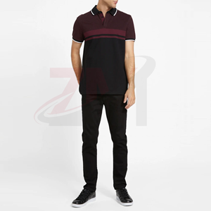 เสื้อโปโลผู้ชายออกแบบเองคุณภาพสูง สไตล์ใหม่ล่าสุด ราคาประหยัด บริการ OEM ราคาสมเหตุสมผล มีตัวเลือกไซส์ใหญ่ - Product Image 4