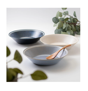 Japanese Custom Restaurant Dinnerware 2026 Ceramic <b>Large</b> Deep <b>Plates</b> Modern Luxury - Product Image 1