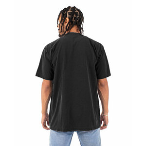 T-shirts décontractés amples et respirants en coton 100% teint uni, poids lourd, 7,5 oz, style streetwear, vente en gros, fabricant en vrac - Product Image 4
